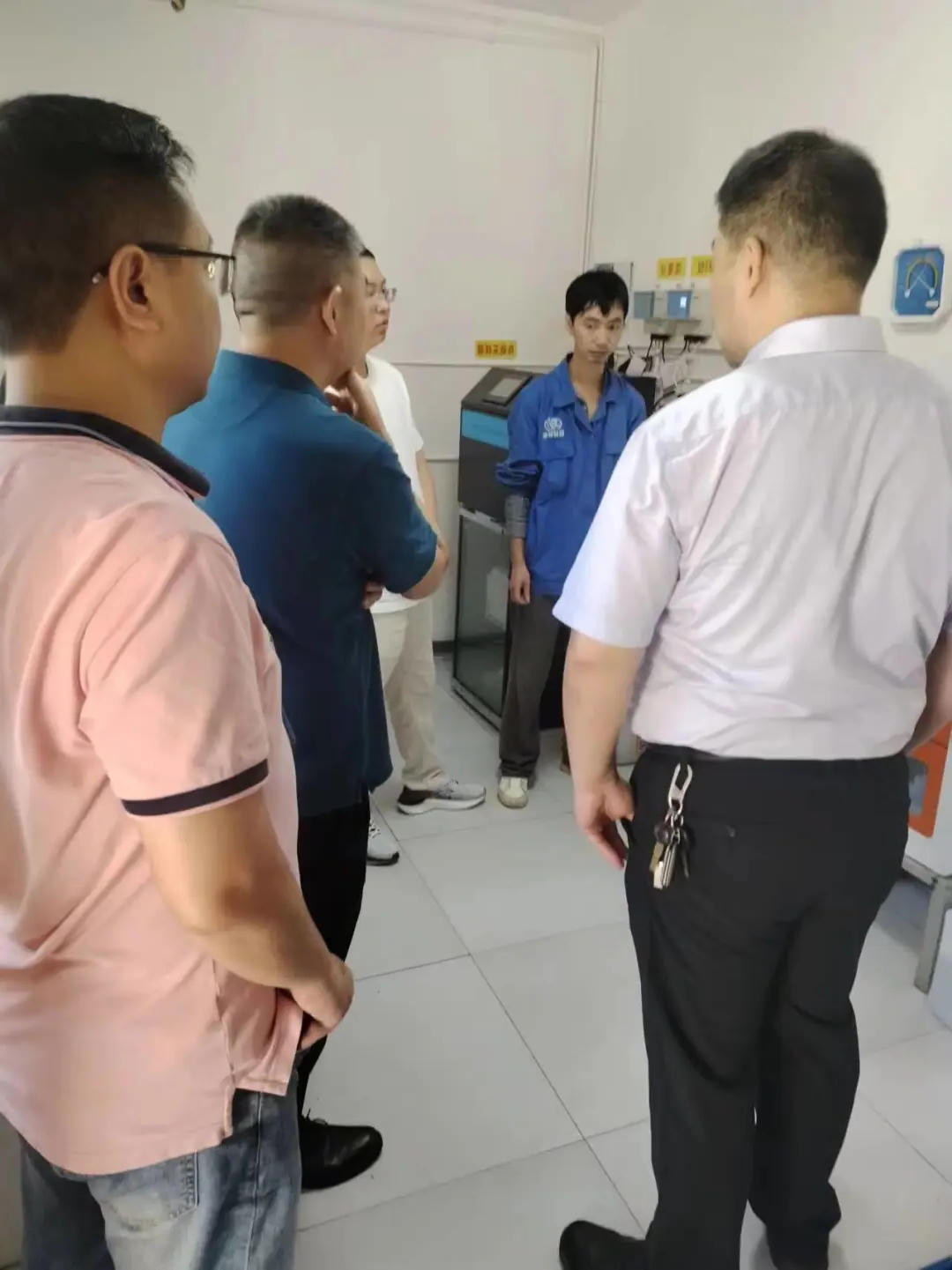 重庆医科大学附属大学城医院污水处理站首次检查