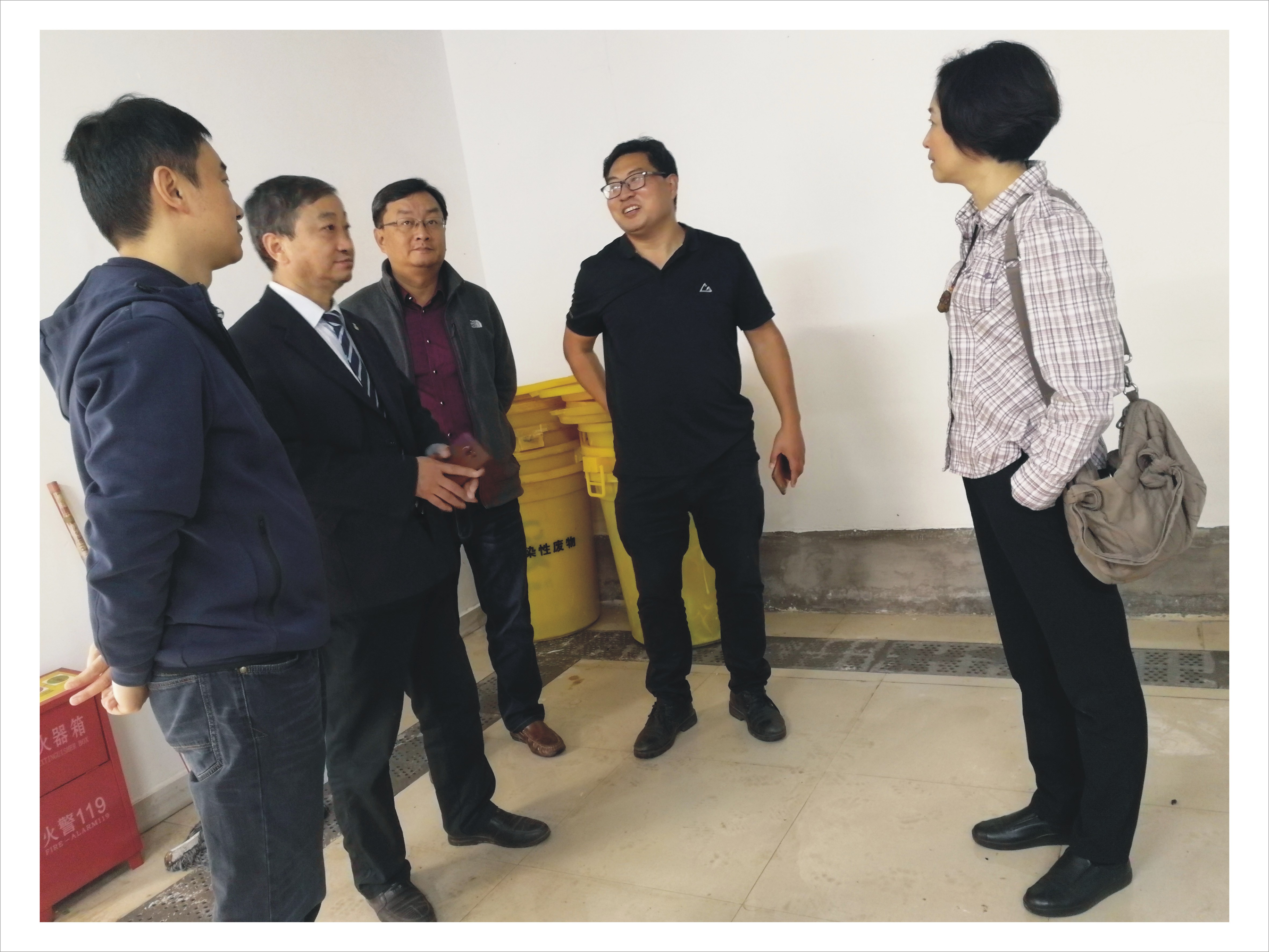 重庆市大型医疗机构污水处理现状与对策研究课题现场调研