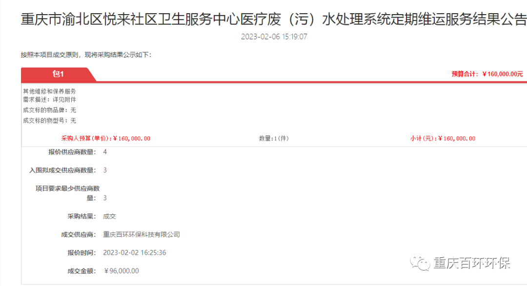 喜报！十大娱乐彩票平台环保2023年开年连续中标两个项目