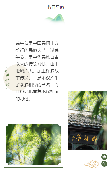 夏色倚青艾，粽香礼佳人