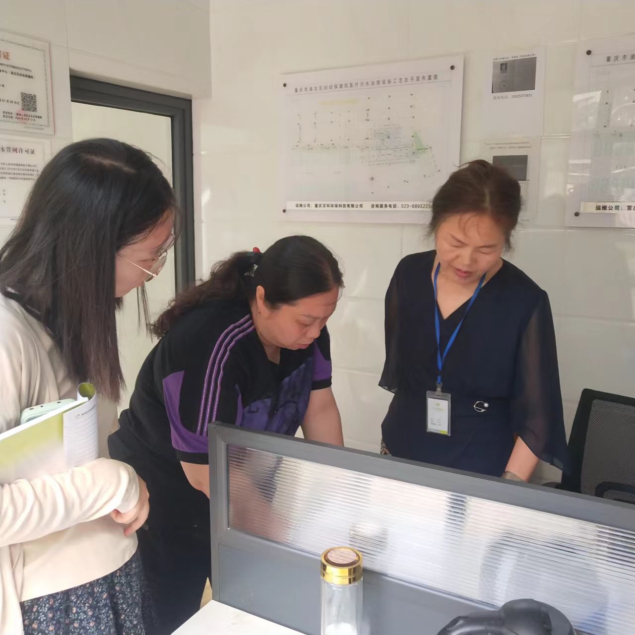 渝北区妇幼保健院项目日常安全检查工作