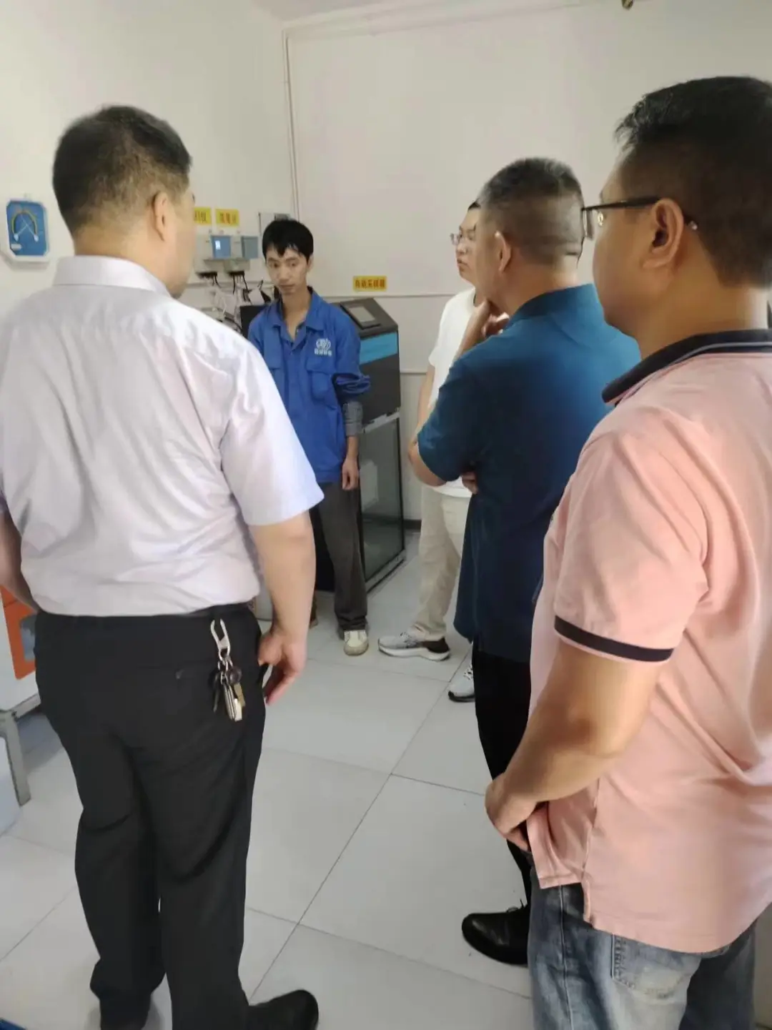 重庆医科大学附属大学城医院污水处理站首次检查