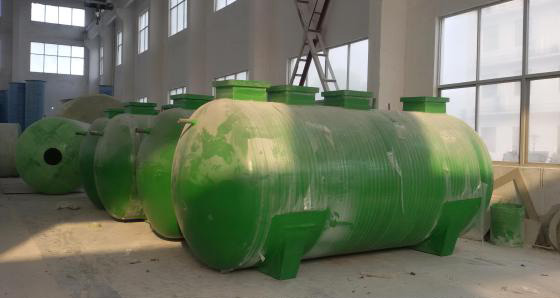 一体化玻璃钢化粪池