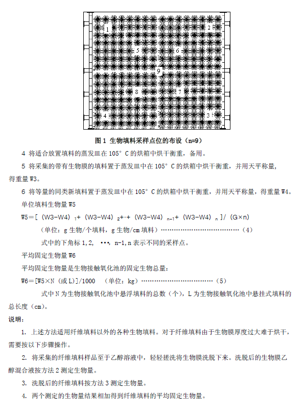 生物接触氧化法污水处理工程技术规范